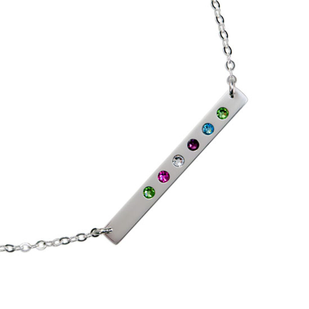 Birthstone Necklace for Mom