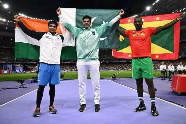 arshad nadeem olympic javelin champion
