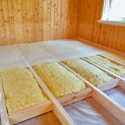Floor Insulation Techniques about how to keep the room warm in winter