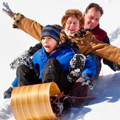 Sledding and Tobogganing